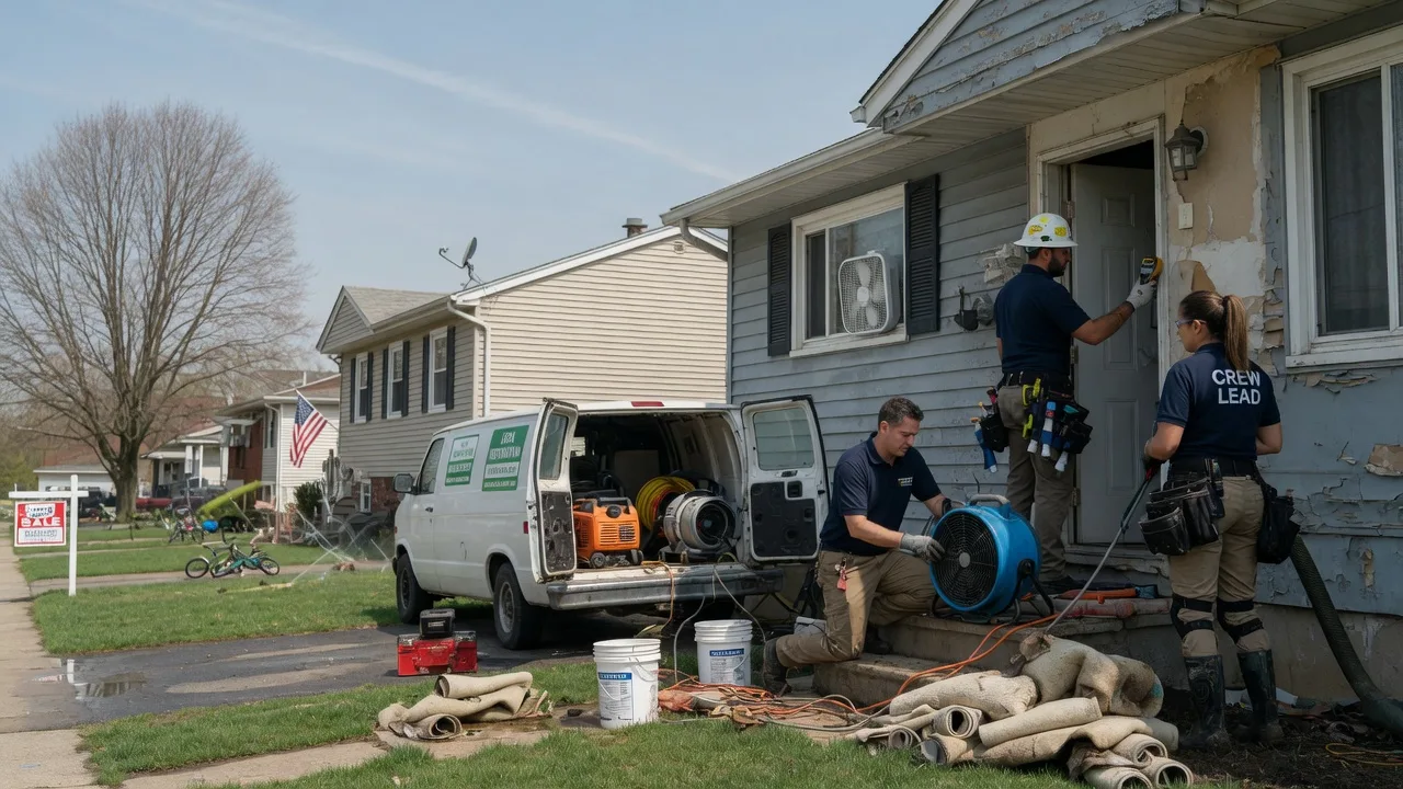 Flood Cleanup in Center, ND near me